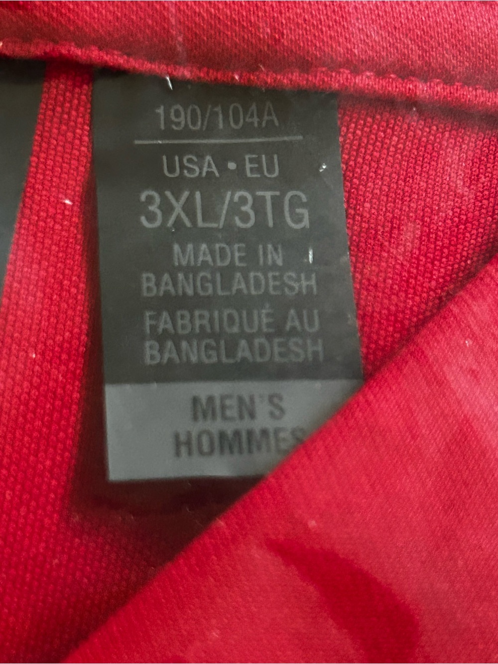 StormTech H2X Dry Men’s Red Polo Shirt - 3XL - Picture 3 of 5